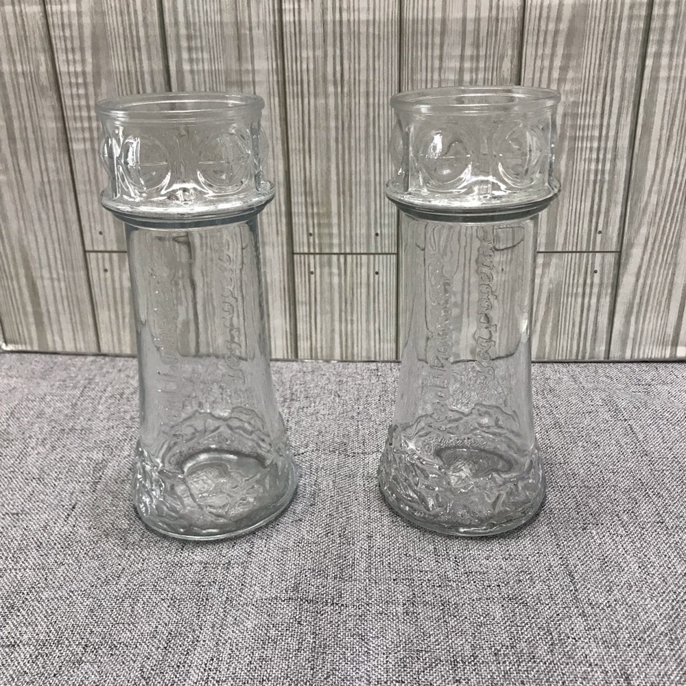 Vintage Set of 2 Red Lobster Bar Glasses